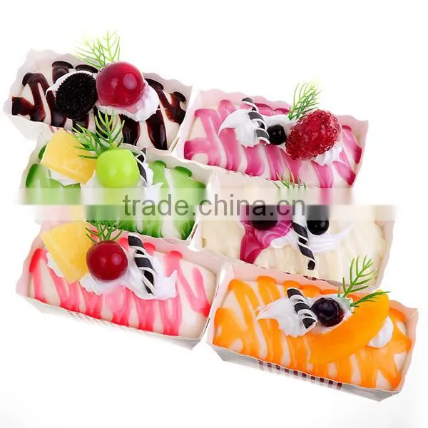 Plastic Fake Cakes, PVC Cake Model, Plastic Simulation Cake