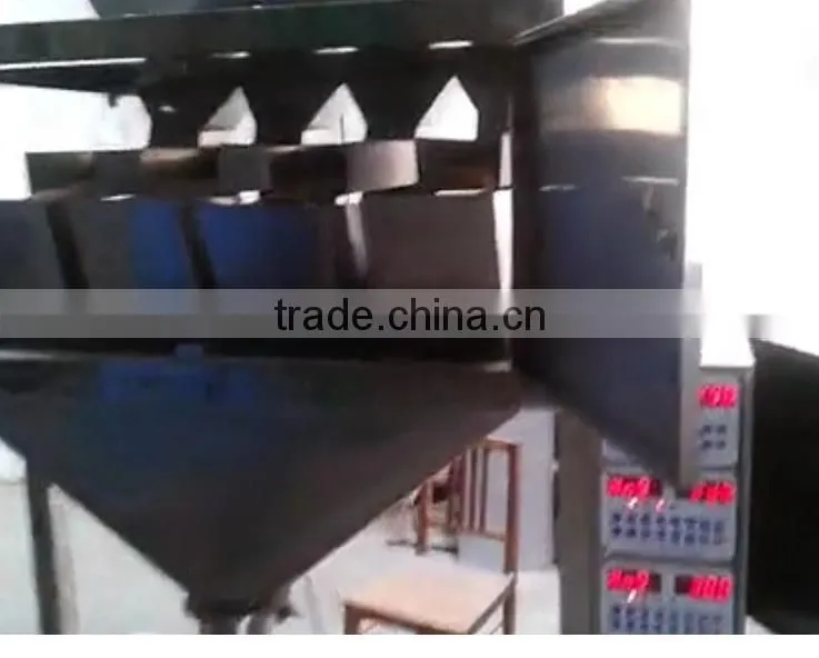 Small particles packaging machine,Washing powder,Grains,,Chicken essence,particles Weighing and packing machine