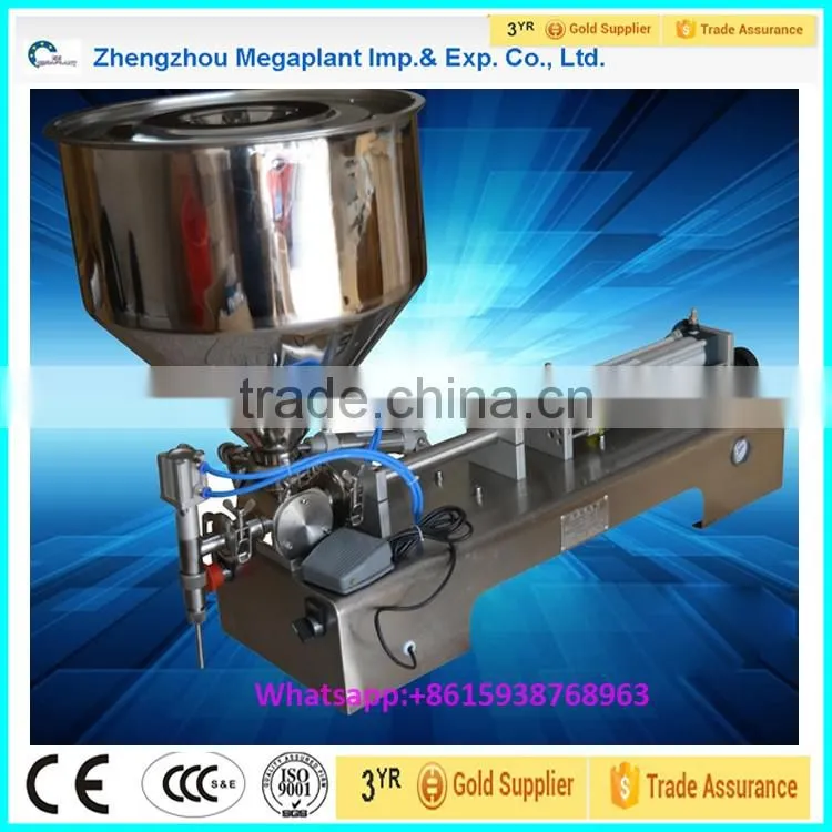 Manual Type Small water juice bottle jam filling machine