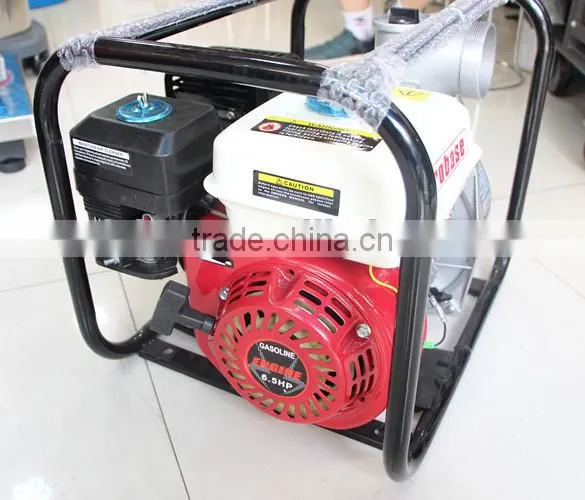 Guangzhou hotsale Honda 3'' high-pressure gasoline powered water pump 5.5hp pump water supply for agriculture