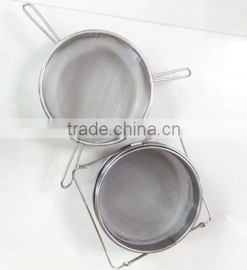 beekeeping equipment stainless steel double layers honey strainer/honey sieve for bee keeping