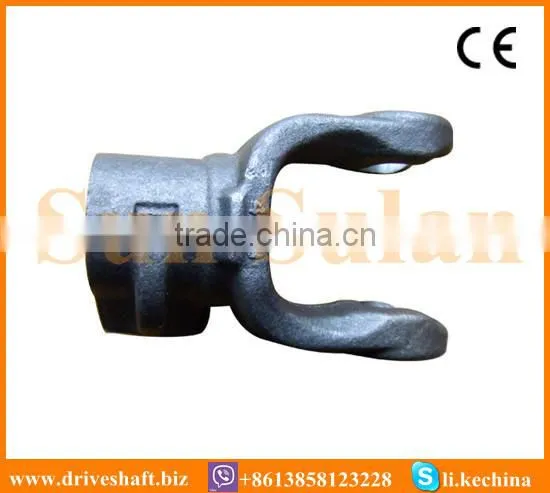 35*98 PTO shaft yoke parts forged with CE Certificated