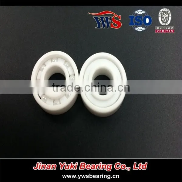 PEEK cage ZrO2 outer rings Si3N4 balls 6006 ZrO2 Full ceramic bearing