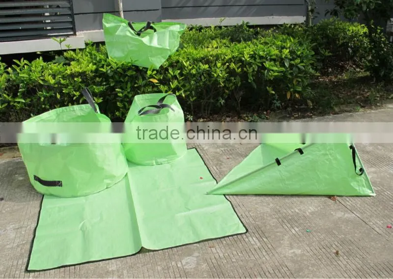 tripod leaf collector garden waste bag leaf bag pp garden bag