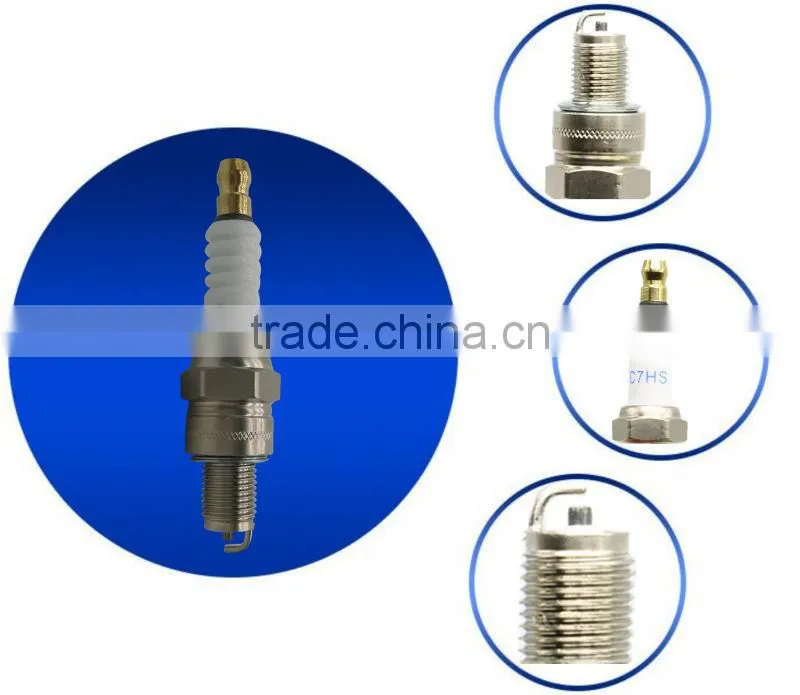OEM High Quality Motorcycle parts spark plug C7HSA/A7TC for motorcycle scooter atv tricycle boat and street bike