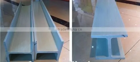 Durable and flame retardant frp pultruded I beam,frp i beam,fiberglass beam