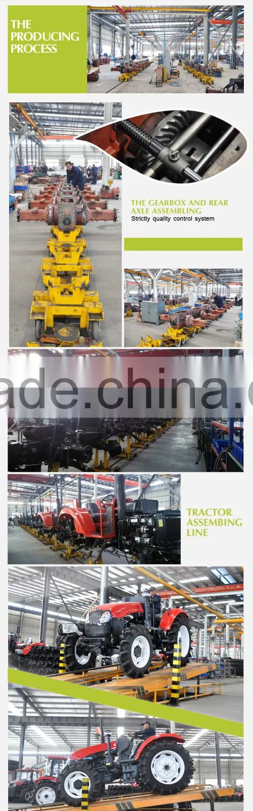 agricultural machine small tractor price list