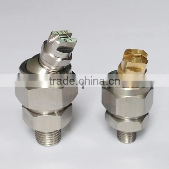 Water swivel joint veejet nozzle