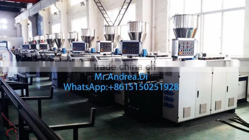 Twin Screw Plastic Extruder Manufacturer/Single screw extrusion machine