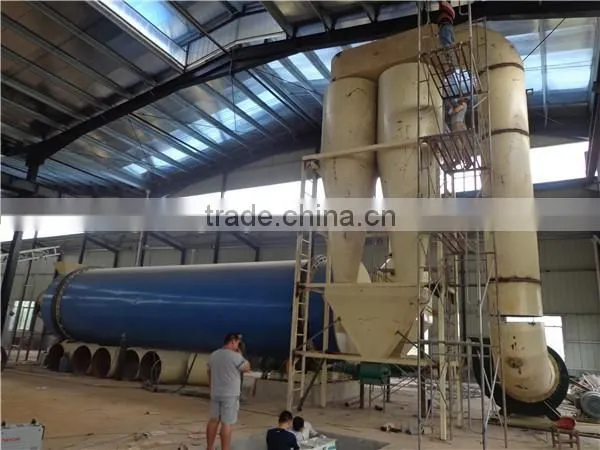 6 ton per hour High moisture content 80% cocopeat dryer/coco peat drying machine with good drying efficiency