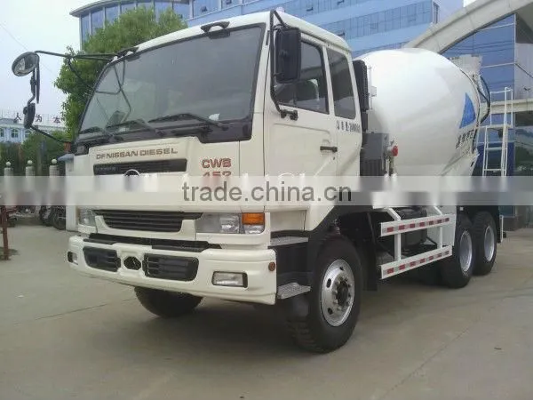 6*4 DF Nissan Diesel 9CBM Concrete Truck
