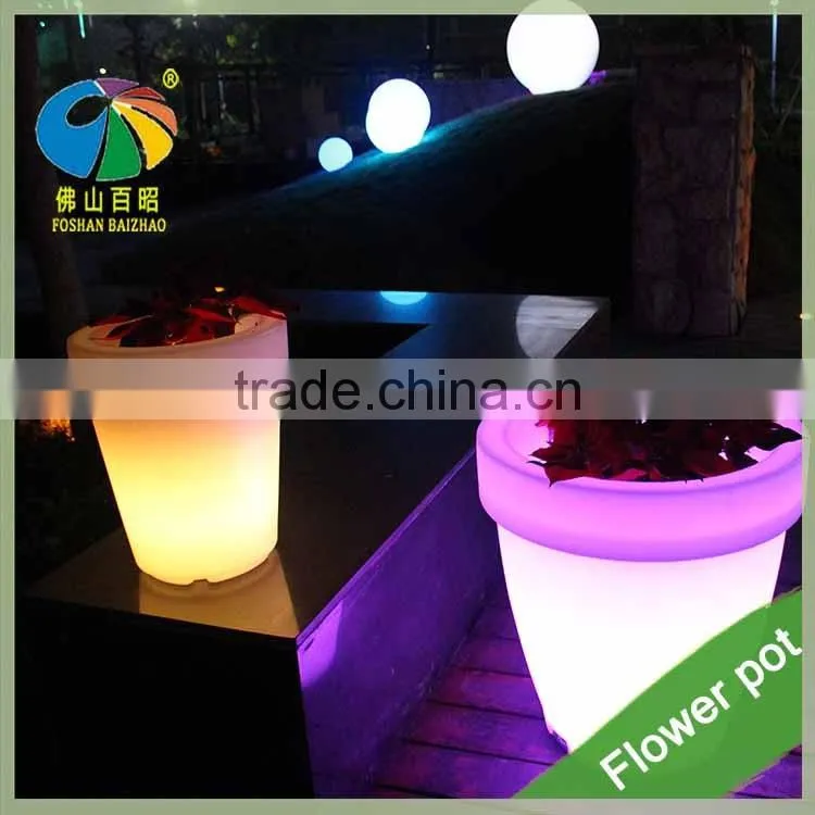 big tall solar light garden planters flower pot plant pots home finishes interior decor gardening decor