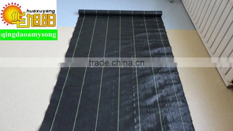 pp woven fabric weed and grass barrier mat ( weed control mat)