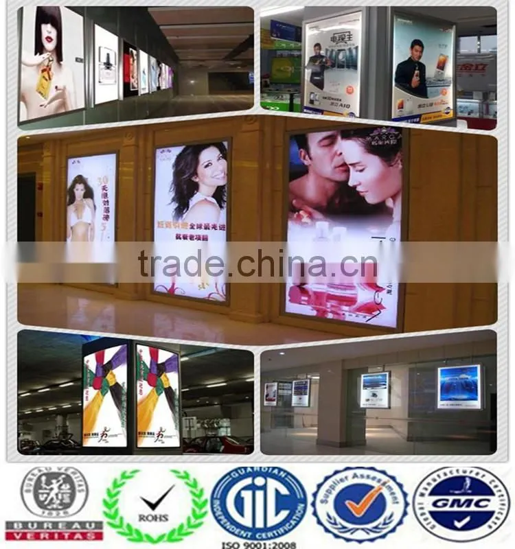 Colored anodized aluminum profile for led sign