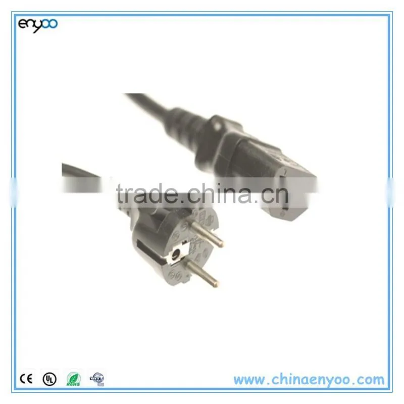 Schuko CEE7/7 to C13 International Power Cord - 10 Amp