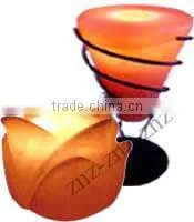 Handmade Home Decoration Himalayan Salt Tea Light Holder
