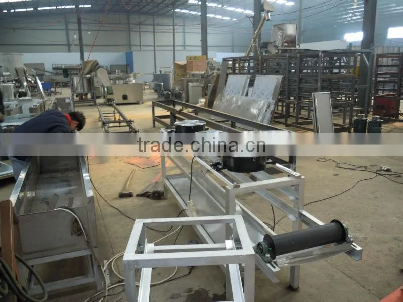 popular fired food/corn chips processing line