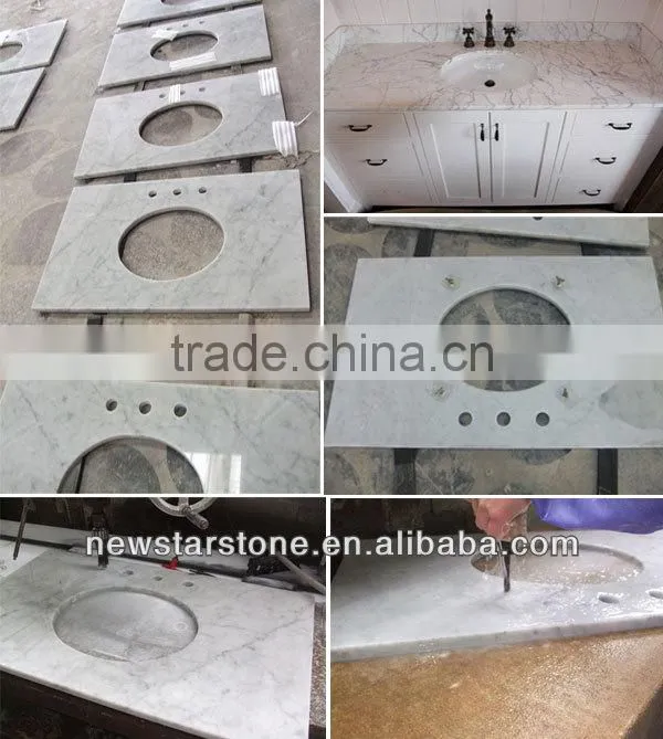 Newstar marble bathroom vanity counters