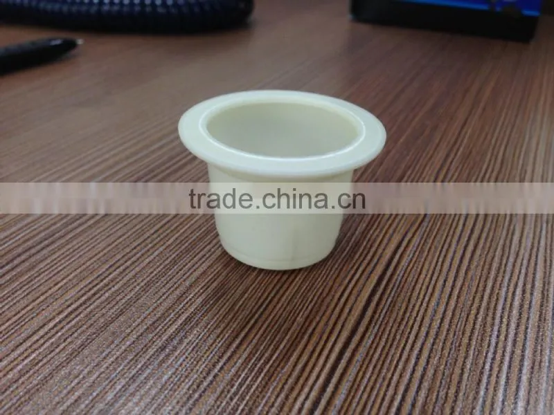 PLA white coffee capsule,Eco friendly empty nespresso coffee capsule
