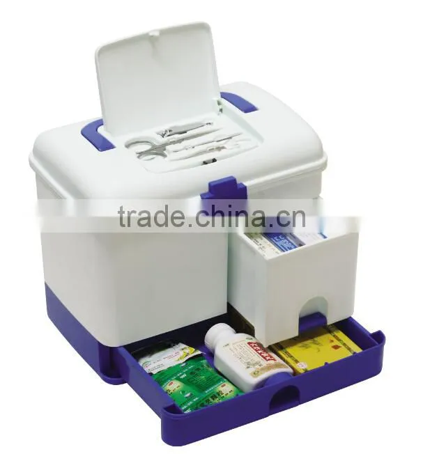 Medicine Mini Household Plastic First Aid Kit