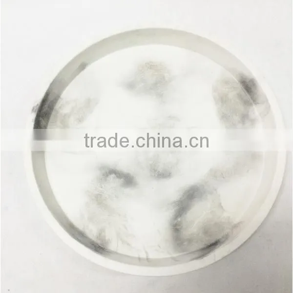 Italy Carrara material white small marble tray