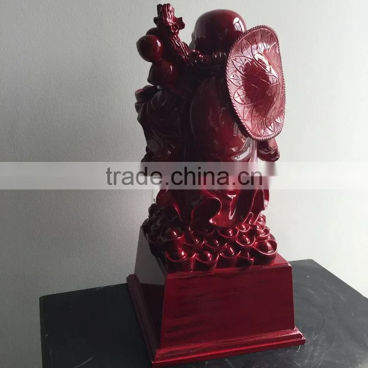 Polyresin figure of Buddha sculpture