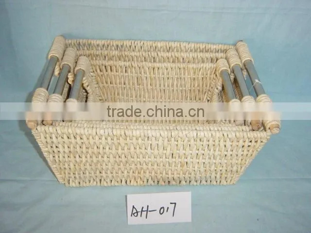 Store content baskets/straw basket/receive basket (box)