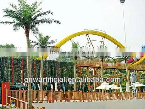 APM016 GNW Artificial Palm Trees Leaves 15ft High for landscaping decor