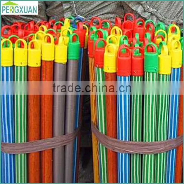 Professional machine making wooden broom handle