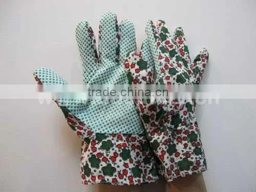 DDSAFETY 2017 Gardening Gloves PVC Dots On Palm Safety Working Gloves