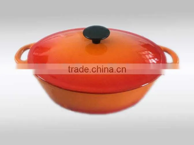 Manufacture of cookware enamel coating