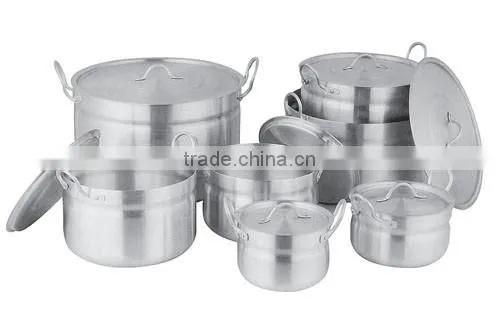 7 pcs Aluminium Stock Pot