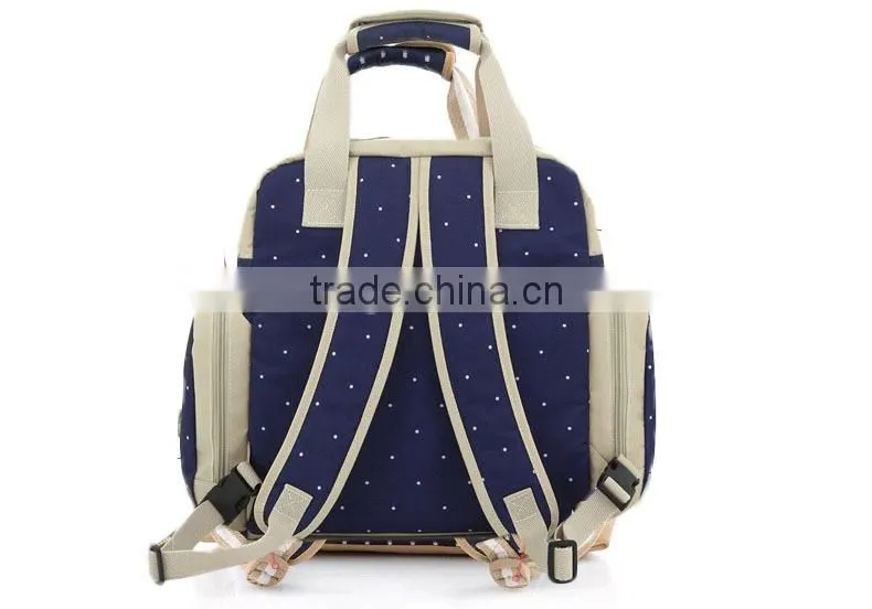 2015 Fahion mummy diaper bag with high quality