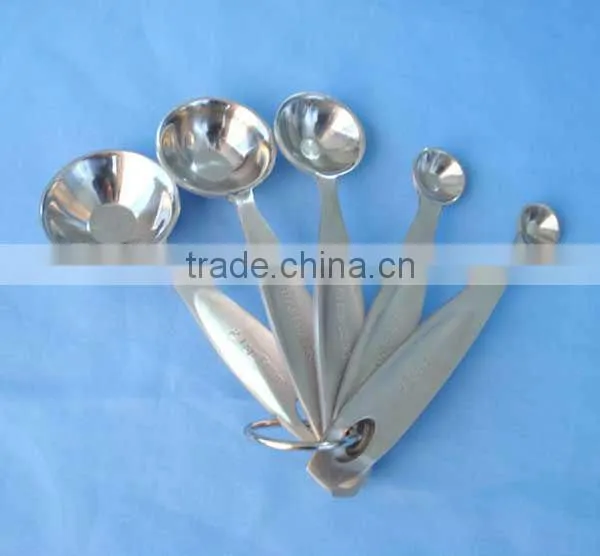 5 pcs stainless steel Measuring Spoon