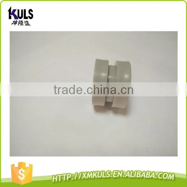 Flute profile/sulciform inside plug with both sides slide core-pulling plastic injection mould for umbrella parts