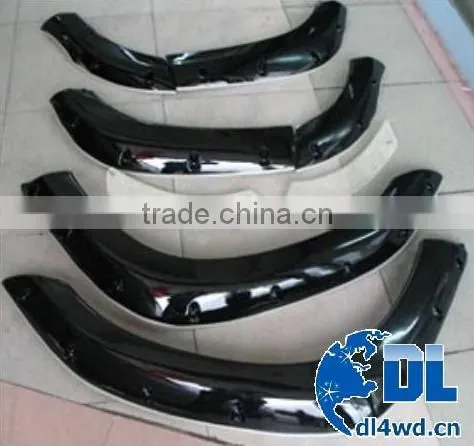 ABS glass fiber reinforced plastic fender flares for Toyota 4x4 fender flare