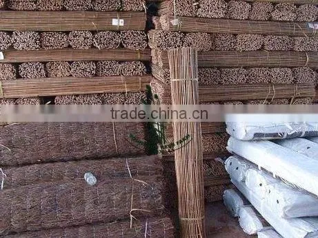 rolled willow fencing for gardening wicker mat for gardening