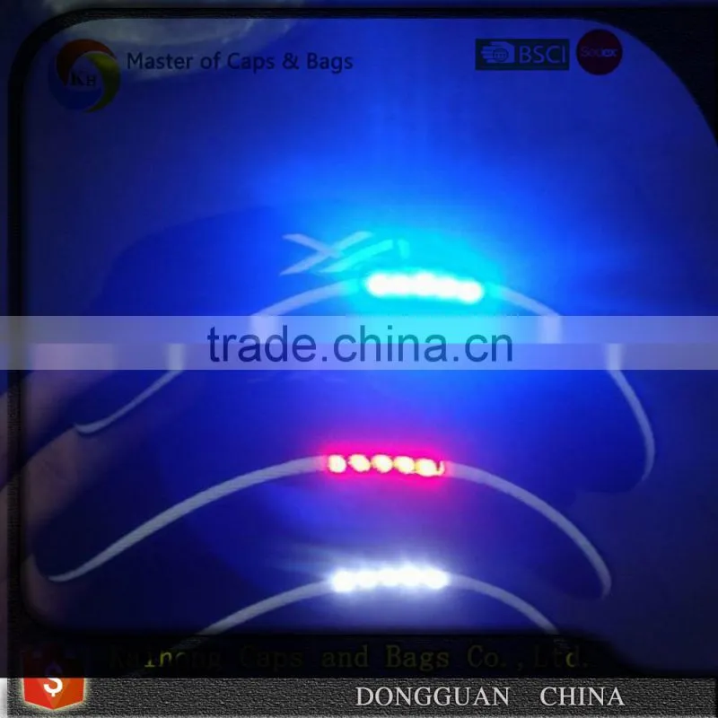 2015 Hot selling LED baseball cap with LED light hat