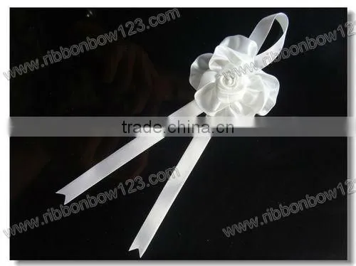 Elastic loop Satin ribbon wine bottle bow tie