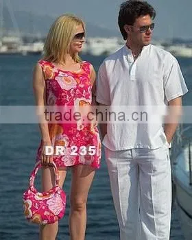 White Sheer Beach Dress