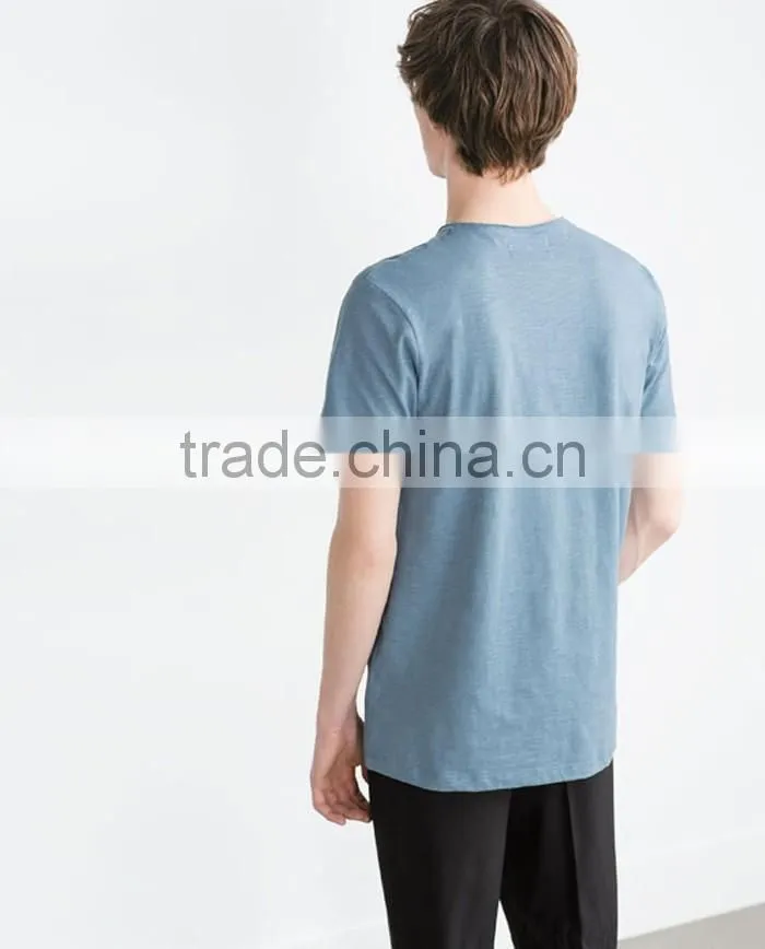O neck cotton comfort blank t-shirt wholesale China