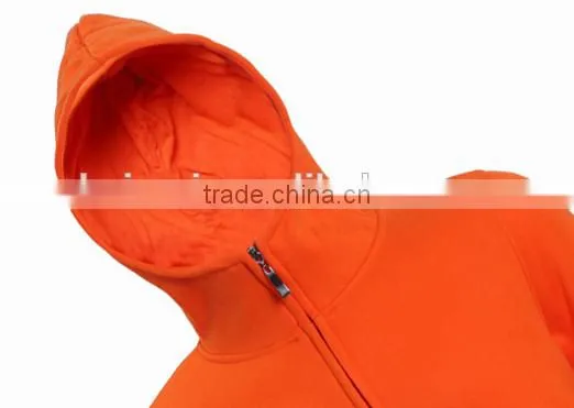 Popular Mens design stand collar zipper jacket with hood top selling strikingly color