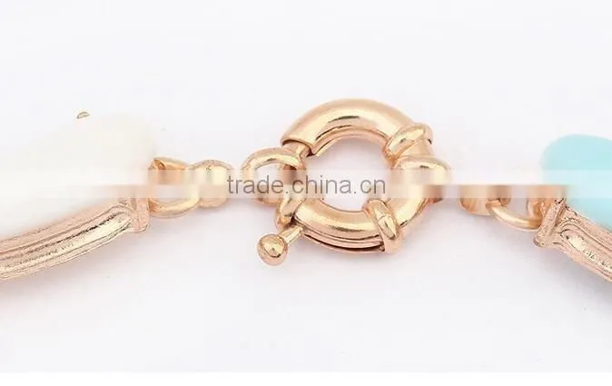 F20032N New Style Diamond Metal Jewelry Chain Necklace