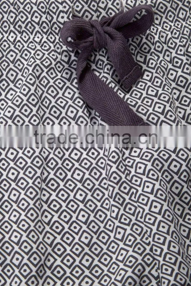 Printed button up pictures of women in sleepwear