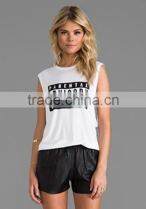 blank white tank top
