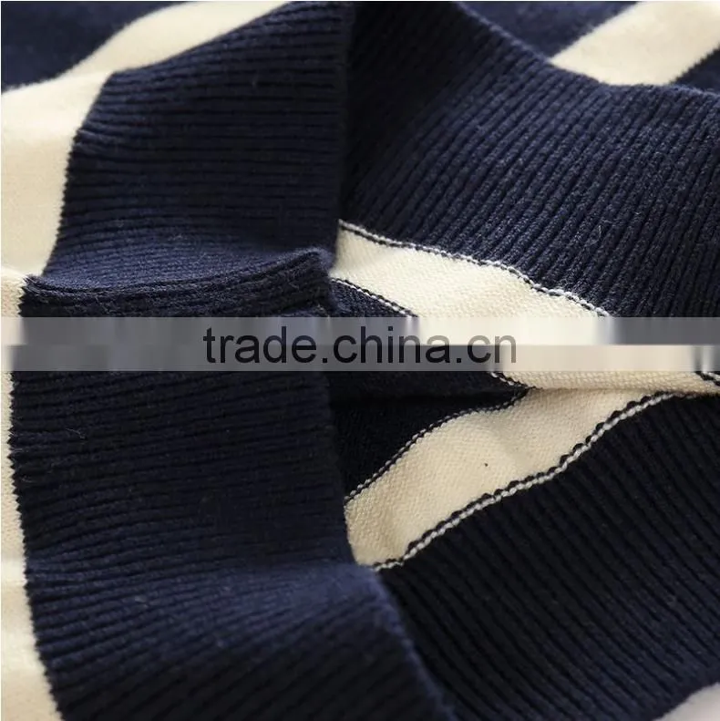 New Design Children Striped Sweaters Long Sleeve Knitting Boy Pullover