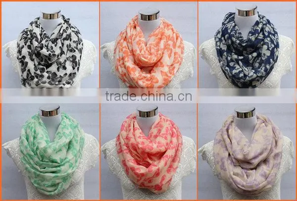 Favorites Compare New Fashion Women Circle Owl Scarf A070321