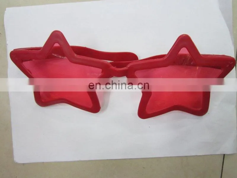 Cheap hot pink plastic party glasses