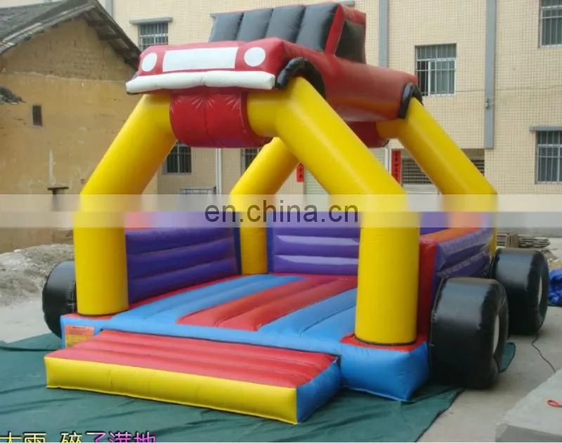 Inflatable slide bouncer combo