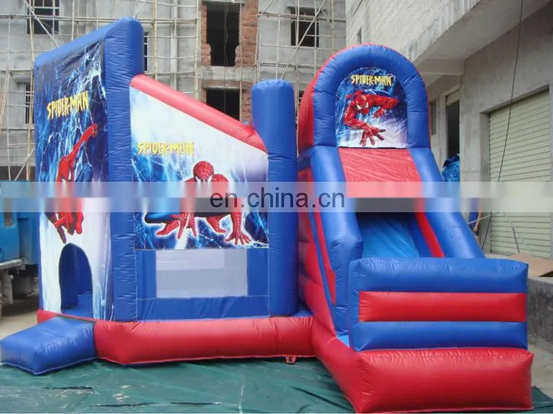 inflatable dry slide combo